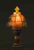 CK2801 1/2 inch scale Colored-Tiffany Desk Lamp by Cir-Kit