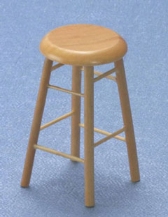 CLA10590 Oak Bar Stool by Classics