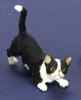 A2194BW Playful Black/White Cat from Fingertip Fantasies