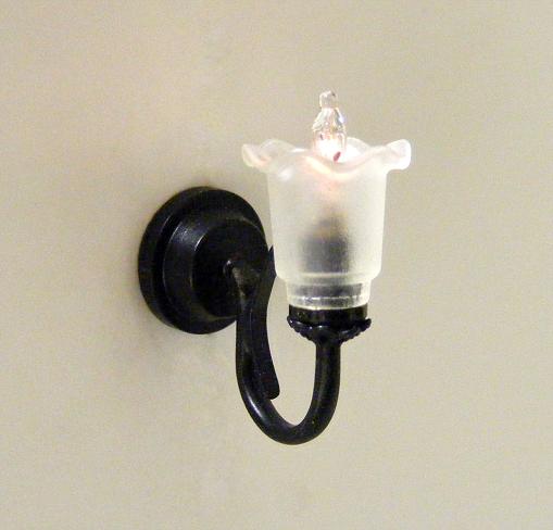 CK4012 Black Iron Wall Sconce by Cir-Kit