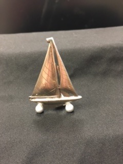 SILVER SAILBOAT