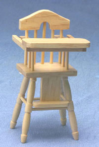 CLA10500 Oak High Chair by Classics