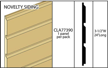 CLA77390 Novelty Siding by Classics