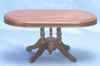 CLA08344 Walnut Oval Dining Table by Clasics