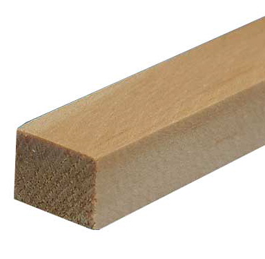 HW7529 12 pack Pine Stripwood 3/8 inch x 1/2 inch by Houseworks