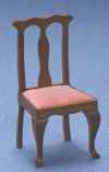 CLA10344 Walnut/Rose Side Chair by Classics