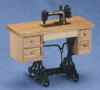 CLA00551 Oak Sewing Machine by Classics