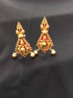 A38 MEDIUM GOLD RED DIAMOND