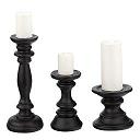 HW4016 Resin Candle Holders by Houseworks