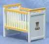 CLA03909 White/Yellow Crib by Classics