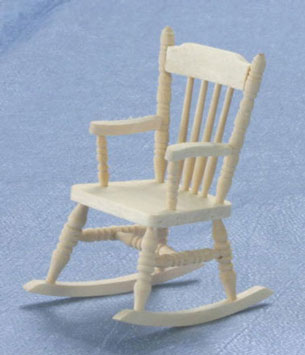 CLA08698 Unfinished Child Sized Rocker by Classics