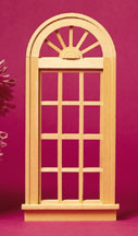 HW95014 Fashion Doll House Playscale Palladian Window by Houseworks 