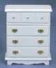 CLA06860 White Chest of Drawers by Classics