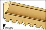 CLA77272 Custom Small Gingerbread Cornice/Crown Molding by Classics