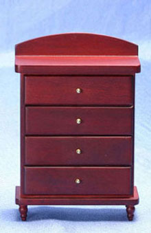 CLA10816 Mahogany Chest of Drawers by Classics