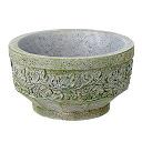 HW4038 Resin Kensington Bowl Planter by Houseworks