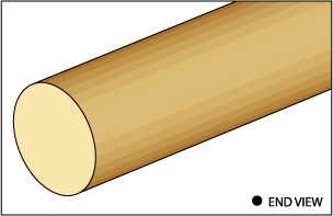 CLA77489 1/8 inch Round Dowel Rod by Classics