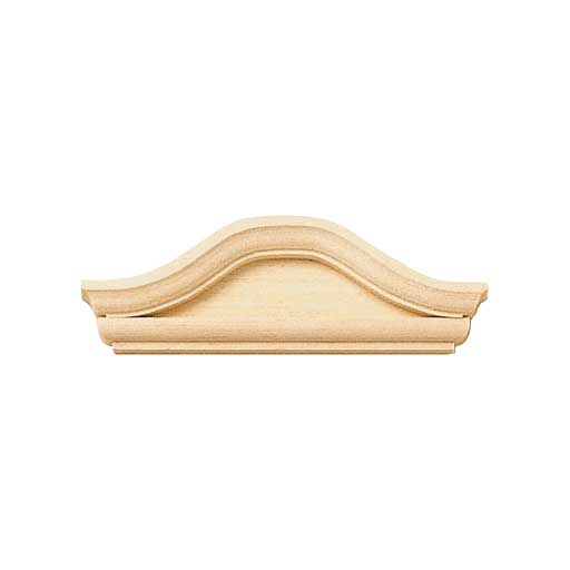 HW7097 Bonnet Windwo Pediment by Houseworks