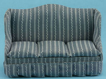 CLA10896 Blue Fabric Sofa by Classics