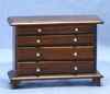 CLA10015 Walnut Chest of Drawers by Classics