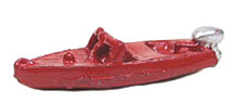 ISL2910 Red Toy Speedboat by Island Crafts