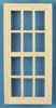 HWH5024 1/2 inch scale  12-lite Std. Window by Houseworks