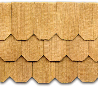 CLA70258 Cedar Hex Shingles 300 pcs by Classics