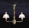 CK3007 2 Up-Arm Bell Shade Chandelier by Cir-Kit