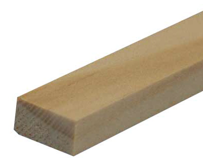 HW7524 12 pack Pine Stripwood 1/4 inch x 1/2 inch by Houseworks