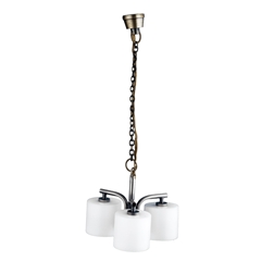 HW2820 Modern 3 Round Shade Chandelier by Houseworks