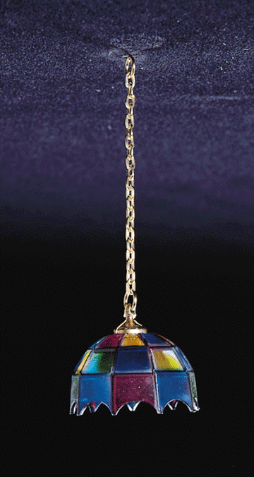 CK5010 Non-Electrified Hanging Tiffany Lamp by Cir-Kit