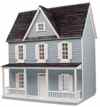 HW00085 1/2 inch Scale Finished Farmhouse Dollhouse by Houseworks 