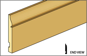 CLA77042 Baseboard Molding/Trim by Classics