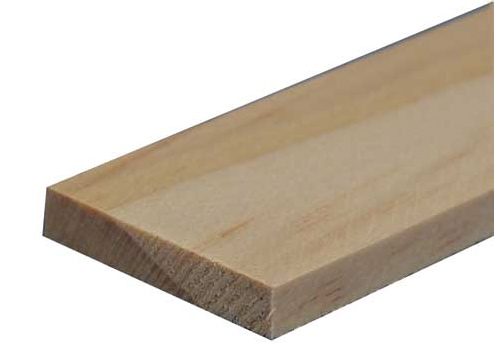 HW7521 12 pack Pine Stripwood 3/16 inch x 1 inch by Houseworks