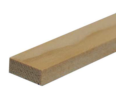 HW7518 12 pack Pine Stripwood 3/16 inch x 1/2inch by Houseworks