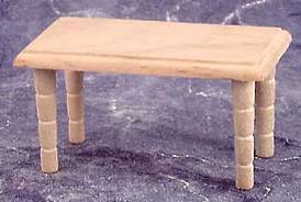 CLA08659 Classic Coffee Table-Unfinished by Classics