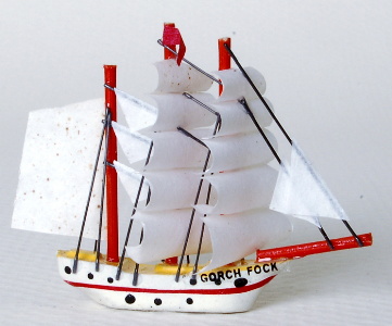 RA303 Miniature Ship by RB Foltz