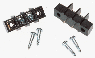 CK1049-3 Two Pole Pound-in Terminal Block by Cir-Kit