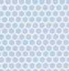 HW7332 Blue Small  Hexagon floor 11 inch x 17 inch by Houseworks 