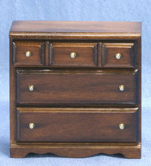 CLA10326 Walnut Chest of Drawers by Classics