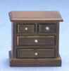 CLA10523 Walnut Night Stand by Classics