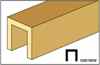 CLA77068 1/2 inch Channel Molding by Classics