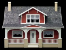 B1925 Classic Bungalow Dollhouse Kit