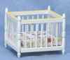 CLA03746 White/Yellow Playpen by Classics