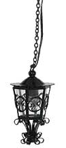 HW2521 Black Hanging Coach Lamp by Houseworks 