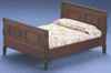 CLA10448 Walnut Sleigh Bed by Classics