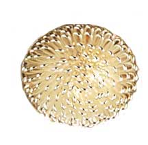 HW2012 Silver Dome Ceiling Light by Houseworks