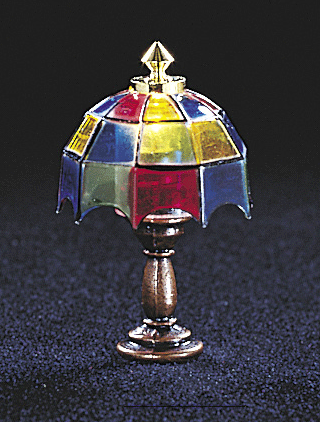 Ck4822 Colored Tiffany Table Lamp by Cir-Kit