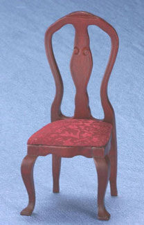 CLA00466 Mahogany Queen Anne Side Chair by Classics