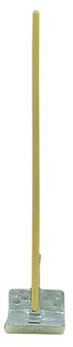 ISL08371 Mop/Squeege w/ Wood Handle by Island Crafts